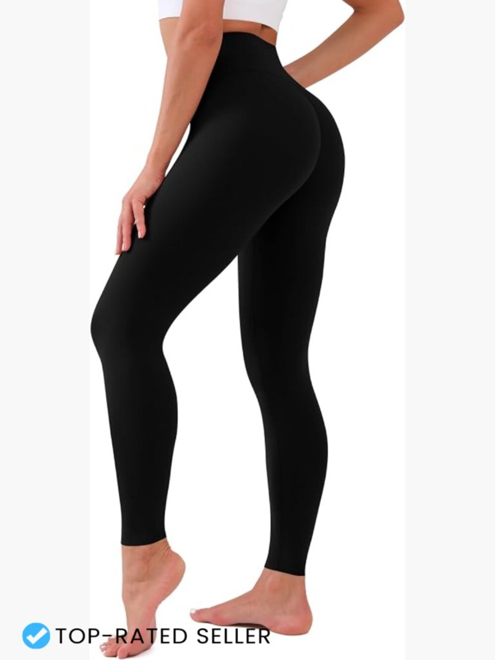 High Waisted Leggings with Pockets Tummy Control 4-Way Stretch Yoga Pants